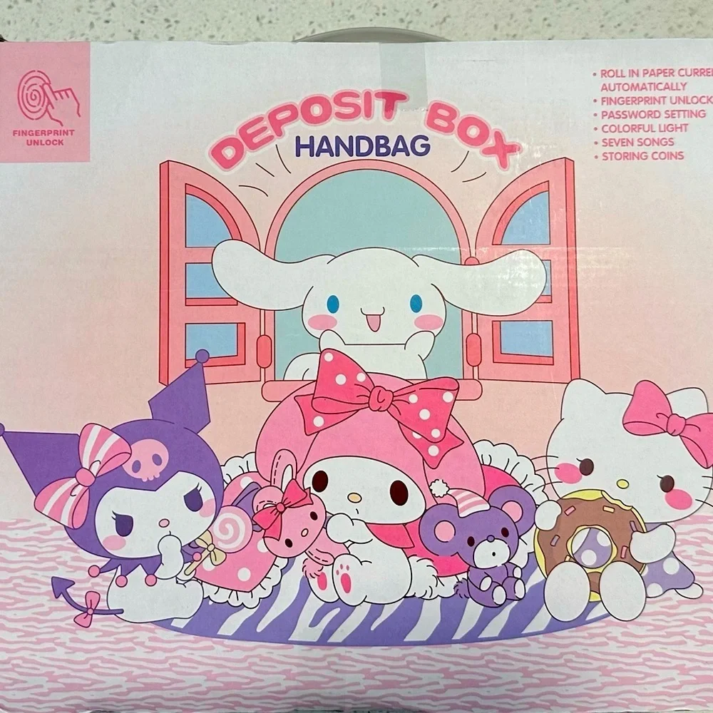 Sanrio’s Kuromi Kids Handbag deposit box🌟🌟🌟🌟